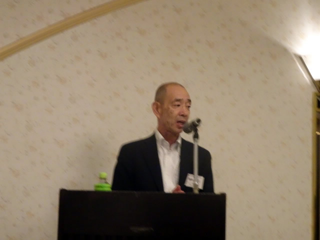 2025年度名古屋支部総会　名古屋支部副支部長兼幹事長・塚本浩三氏