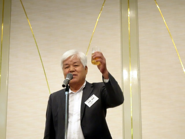 2025年度名古屋支部総会　名古屋支部顧問・片岡嘉幸氏