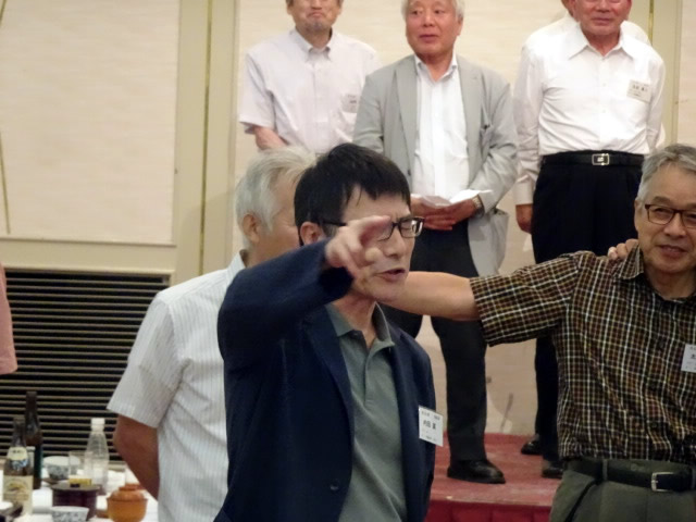 2025年度名古屋支部総会　懇親会　名古屋支部副幹事長・総会部長・内田誠氏