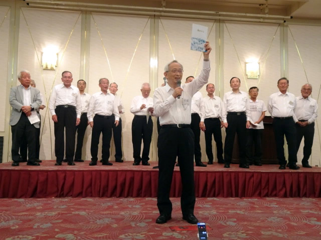 2025年度名古屋支部総会　懇親会　陵水男声合唱団