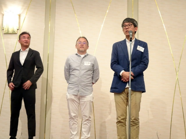 2025年度名古屋支部総会　懇親会　総会当番幹事の引継ぎ